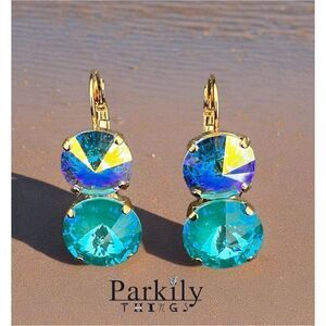 Handcrafted Earrings with Swarovski Crystal